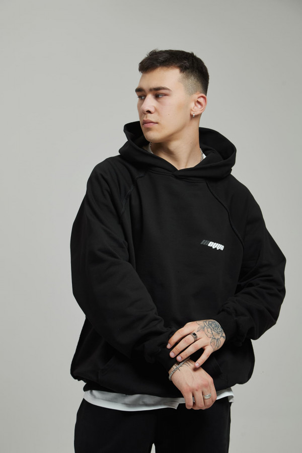 Худи OYYO WARDROBE REVERSE черный (S)